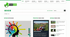 Desktop Screenshot of fondoverde.org